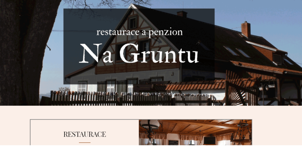V západních Čechách je fajn, navštivte restauraci Na Gruntu i vy
