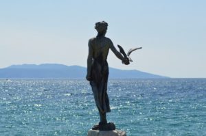 Opatija Croatia Sea Adria Statue